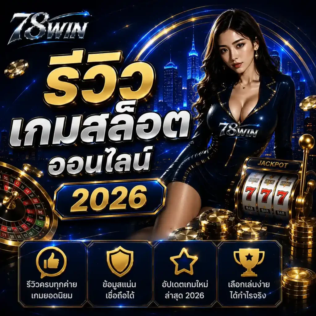 รีวิวเกมสล็อตออนไลน์ 2026